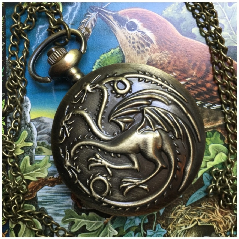 Game of Thrones Targaryen pocket watch